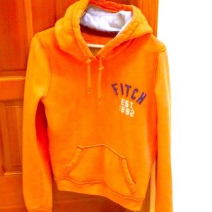 - Abercrombie & Fitch orange pullover